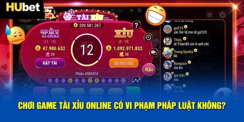 Trả lời câu hỏi chơi tài xỉu có vi phạm pháp luật không?