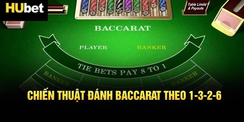Chiến thuật đánh Baccarat theo 1-3-2-6